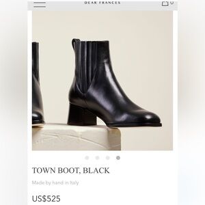 Dear Frances - Black Town Boot